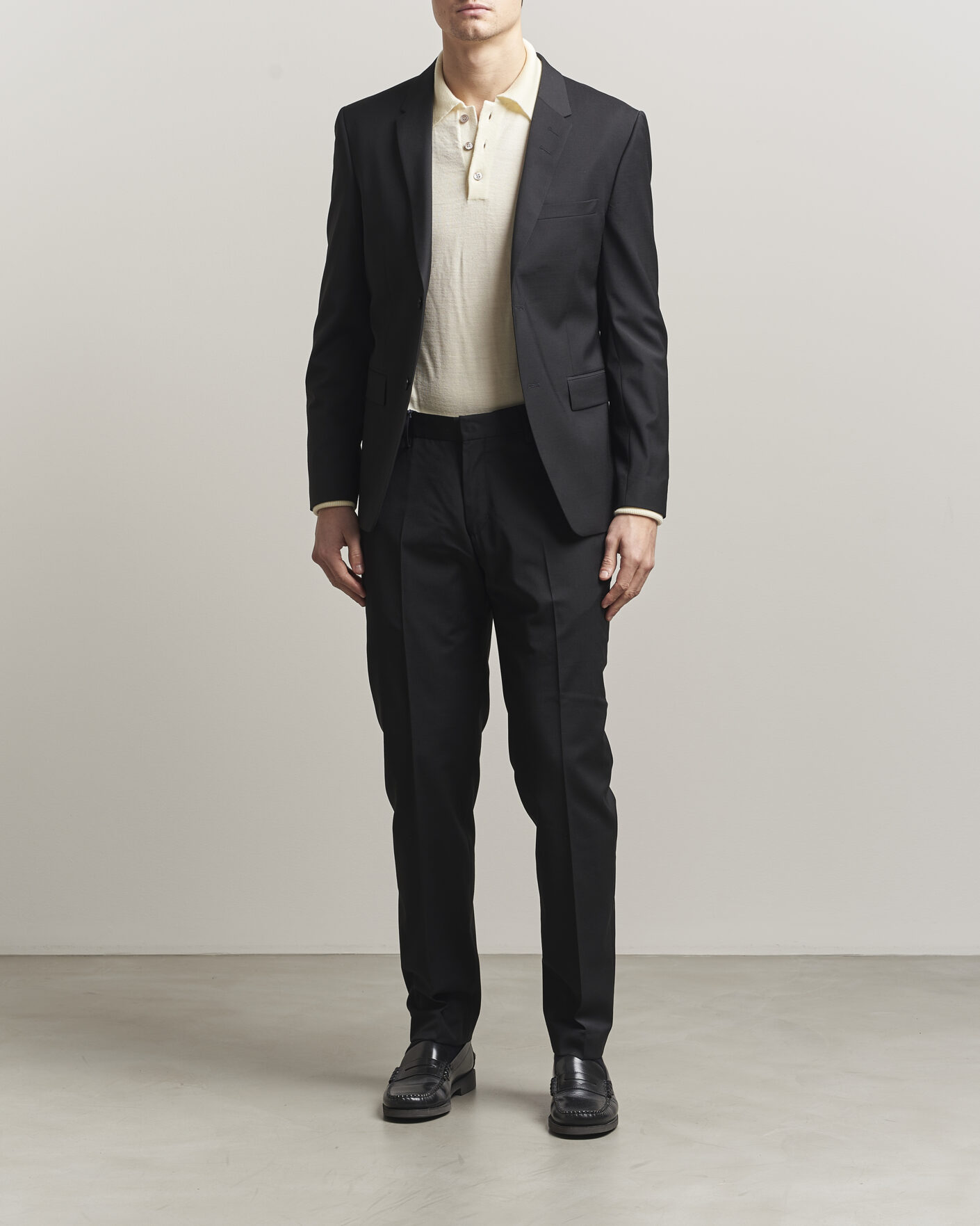 Herren | Hosen | Tiger of Sweden | Tenuta Wool Travel Suit Trousers Black