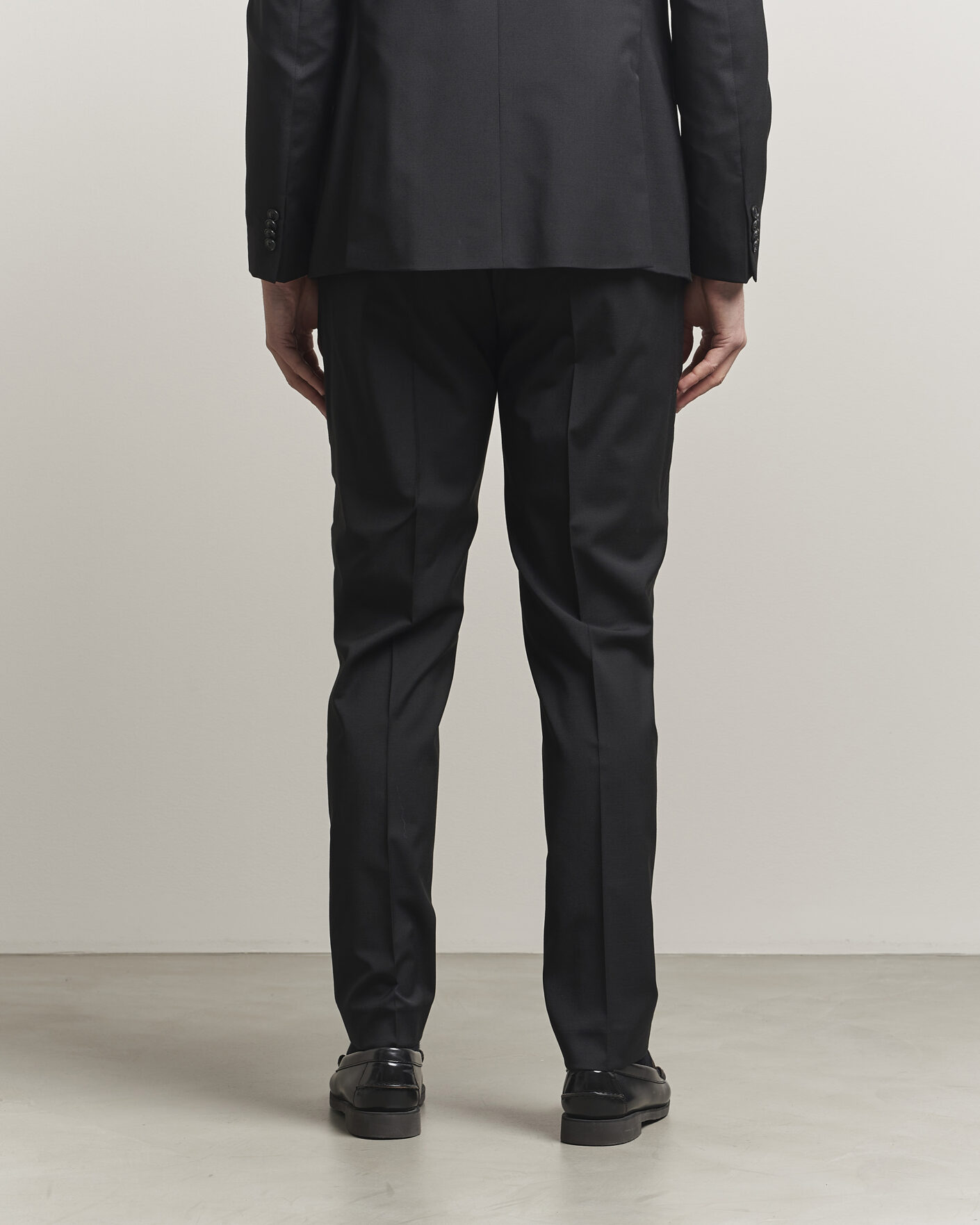 Herren | Hosen | Tiger of Sweden | Tenuta Wool Travel Suit Trousers Black