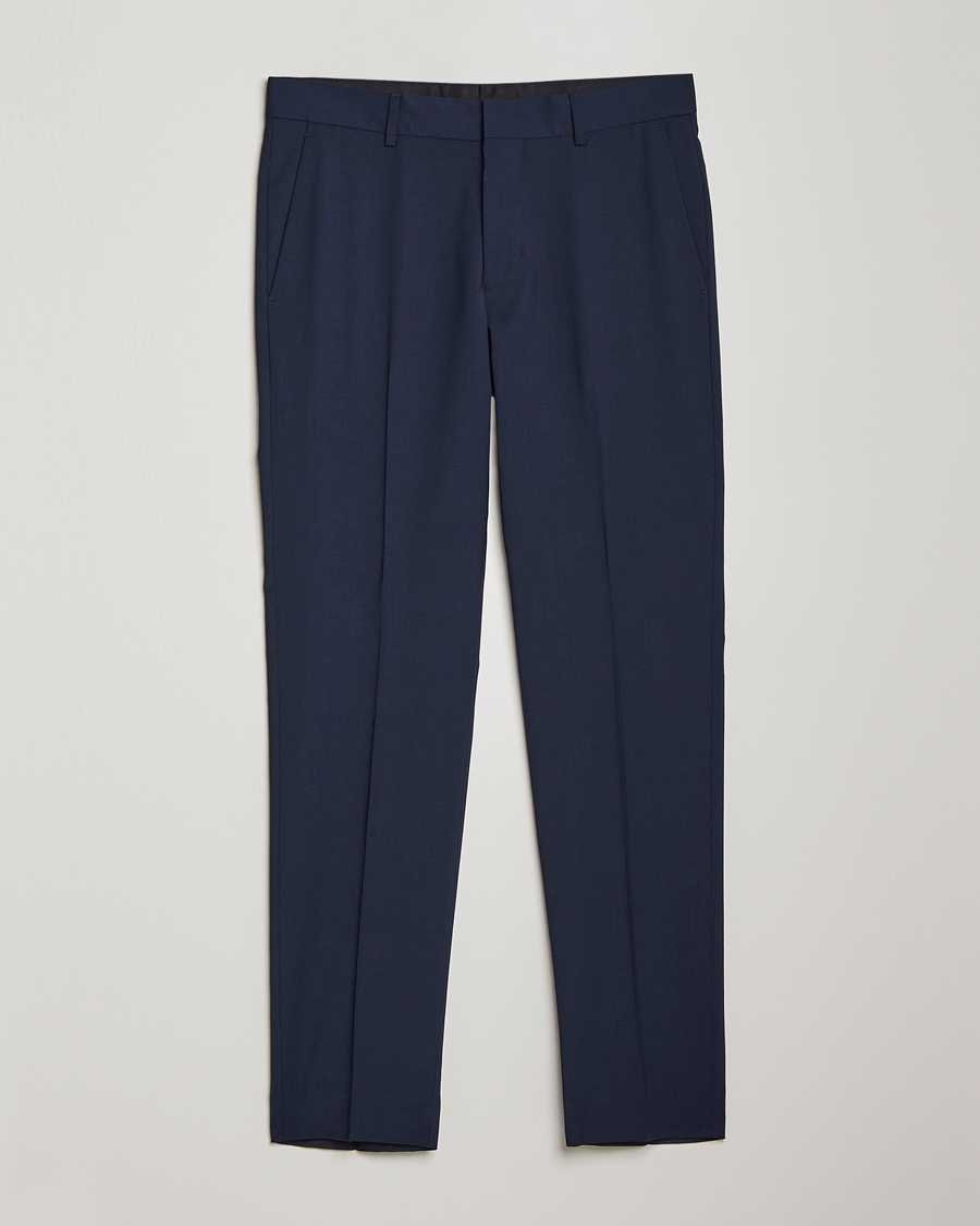 Herren | Hosen | Tiger of Sweden | Tenuta Wool Travel Suit Trousers Royal Blue