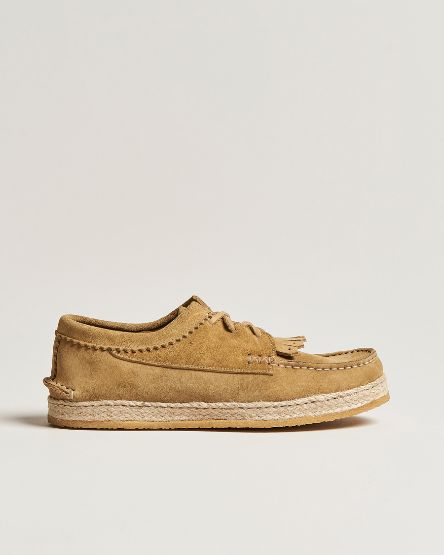 Herren | Yuketen Italian Blucher Khaki Suede | Yuketen | Italian Blucher Khaki Suede