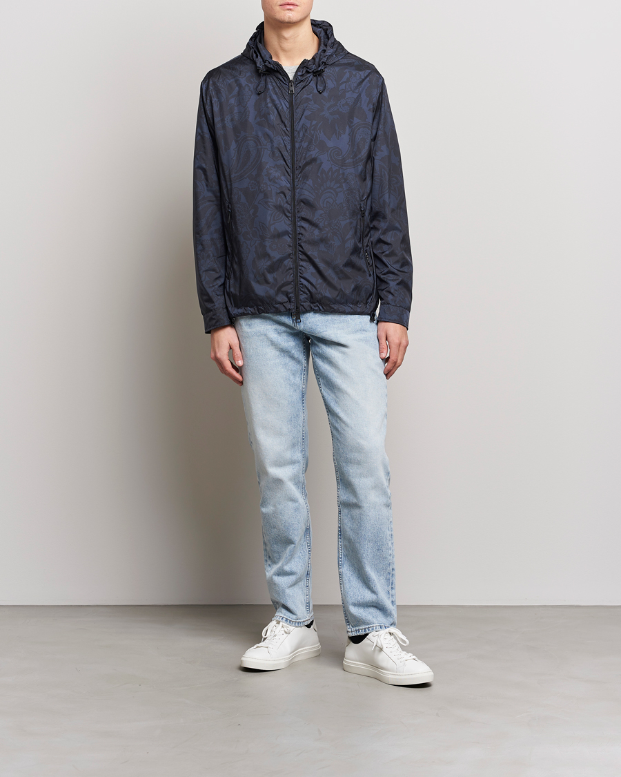 Herren | Jacken | Etro | Packable Nylon Bomber Navy
