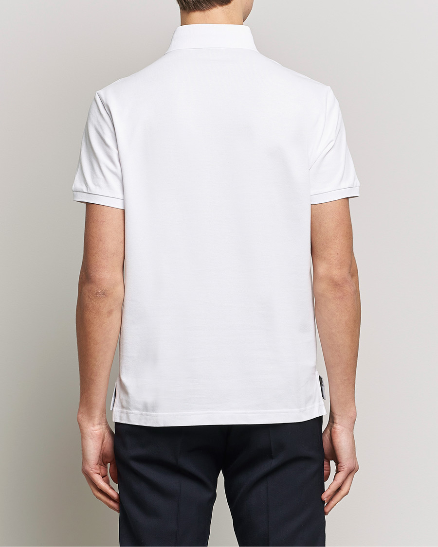 Herren | Poloshirts | Etro | Short Sleeve Contrast Paisley Polo White