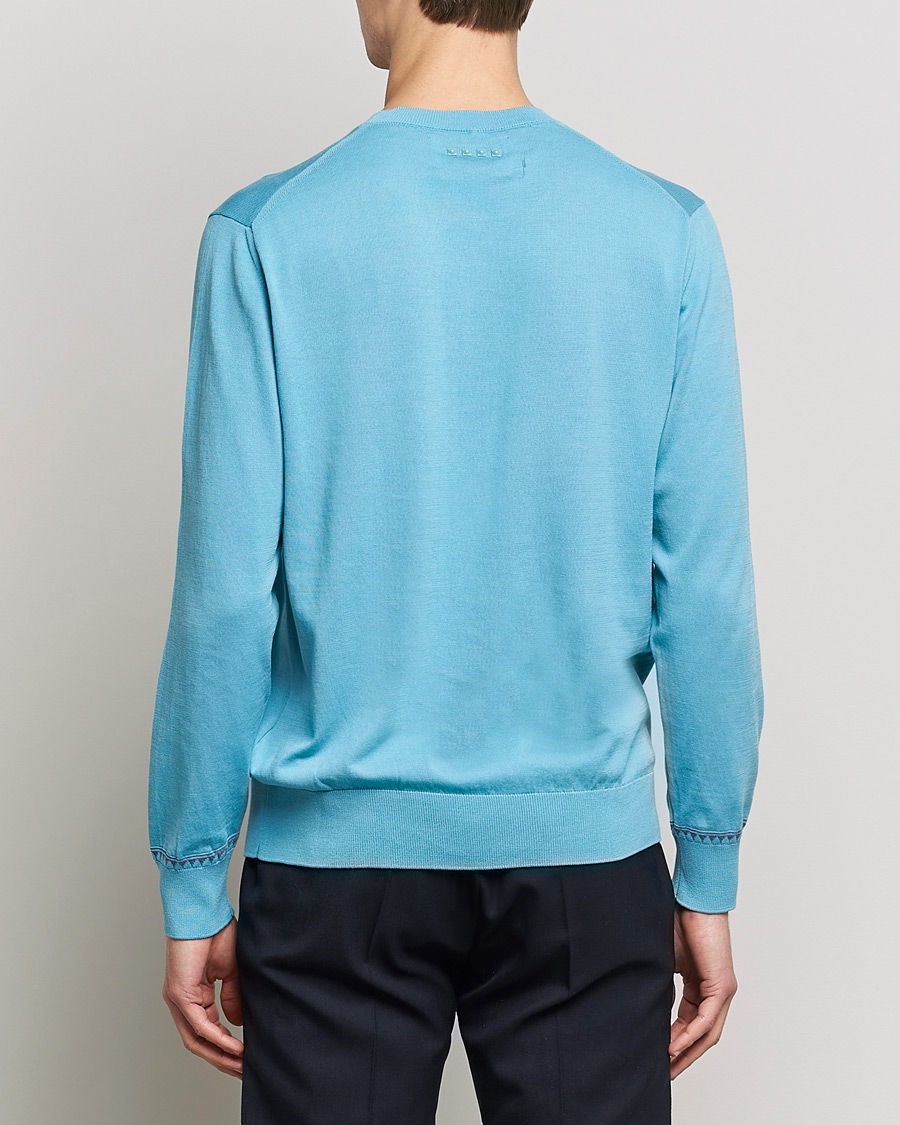 Herren | Pullover | Etro | Crew Neck Pullover Azzurro