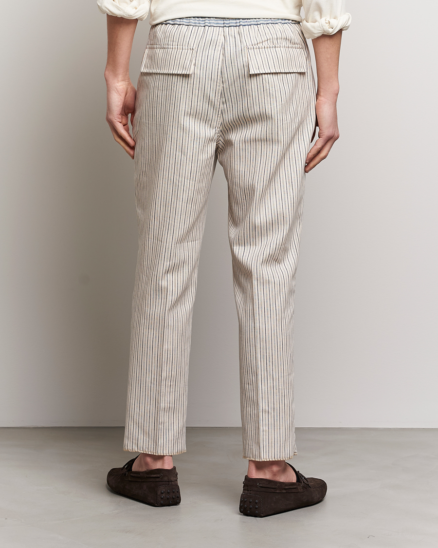 Herren | Hosen | Etro | Hickory Stripe Casual Trousers Off White