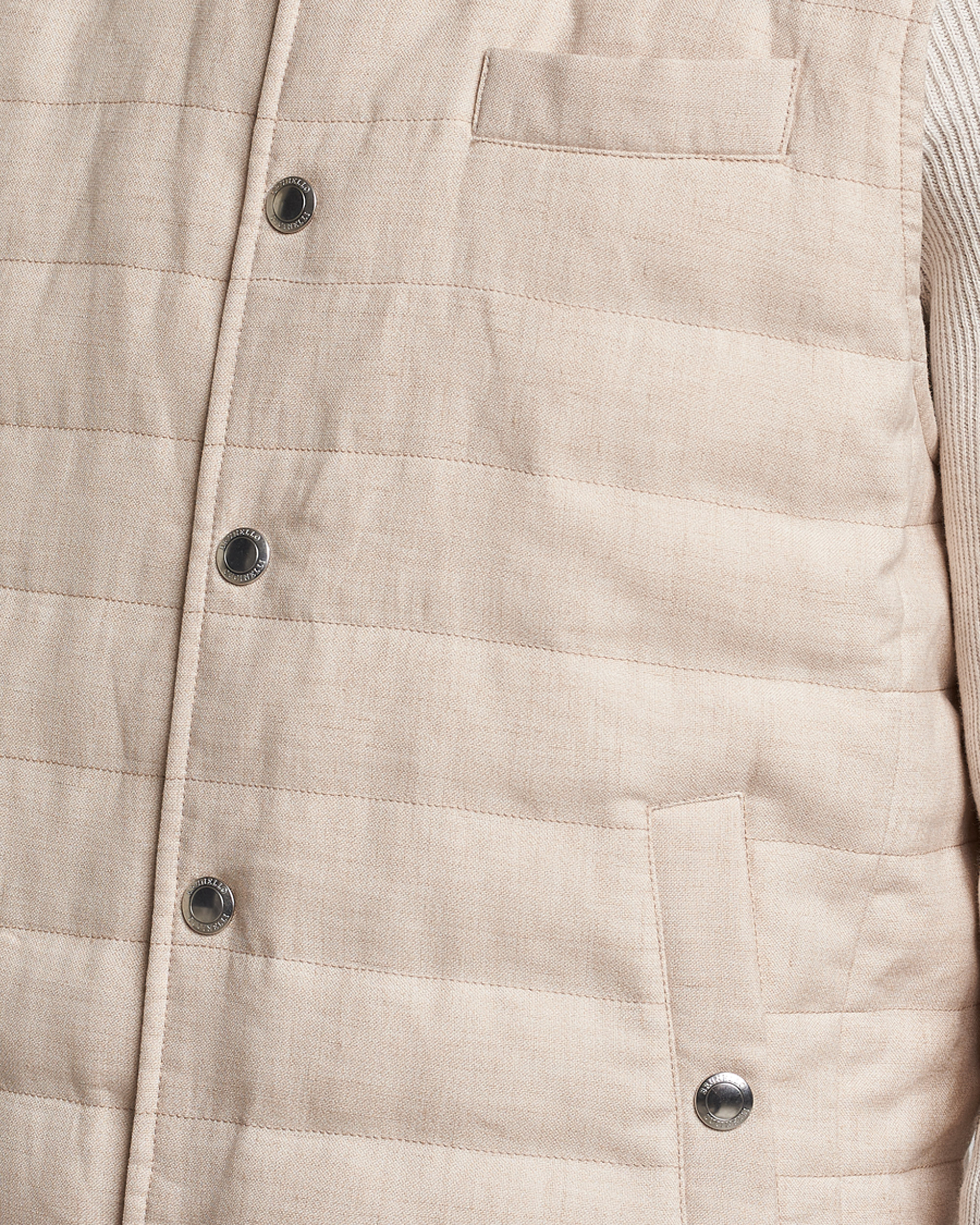 Herren | Westen | Brunello Cucinelli | Cotton/Linen Gilet Light Beige
