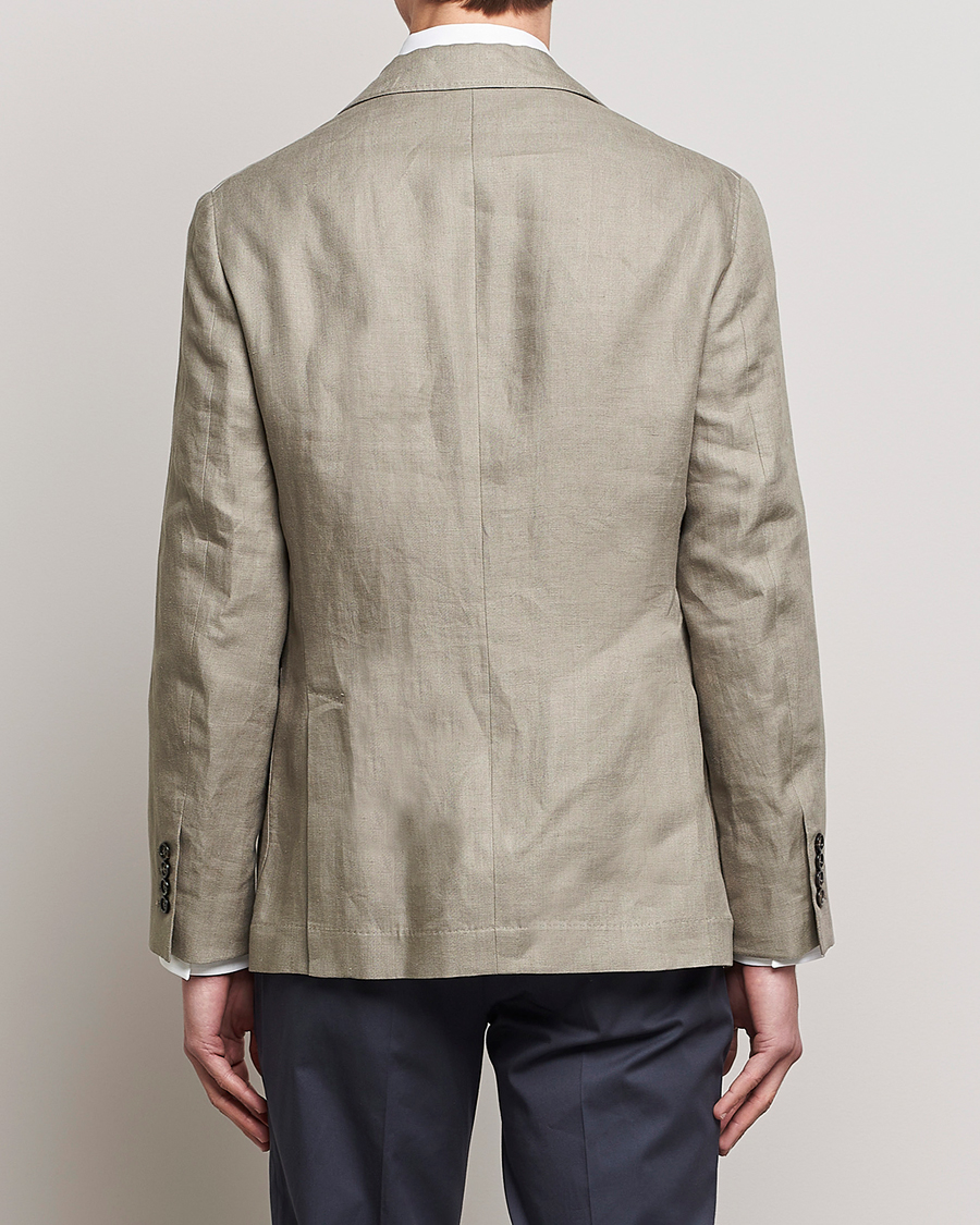 Herren | Sakkos | Brunello Cucinelli | Linen Blazer Olive
