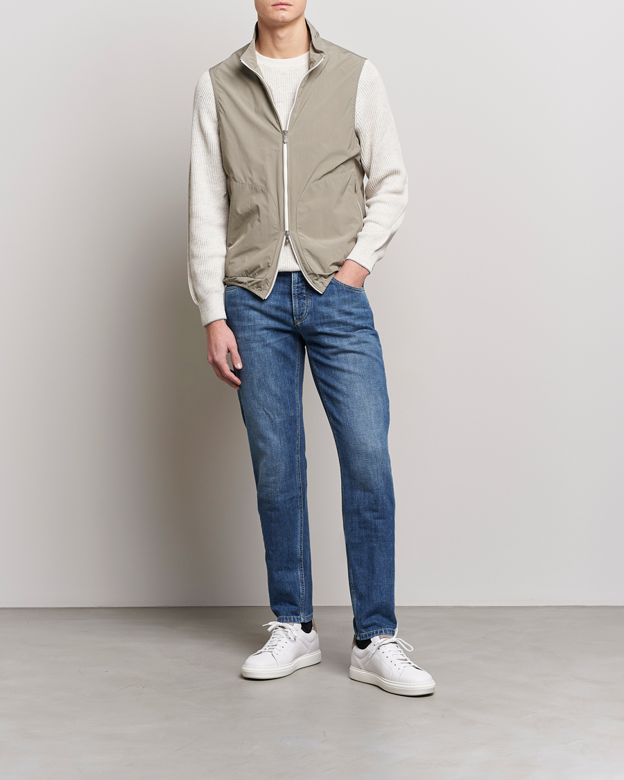 Herren | Jeans | Brunello Cucinelli | Slim Fit Jeans Dark Wash