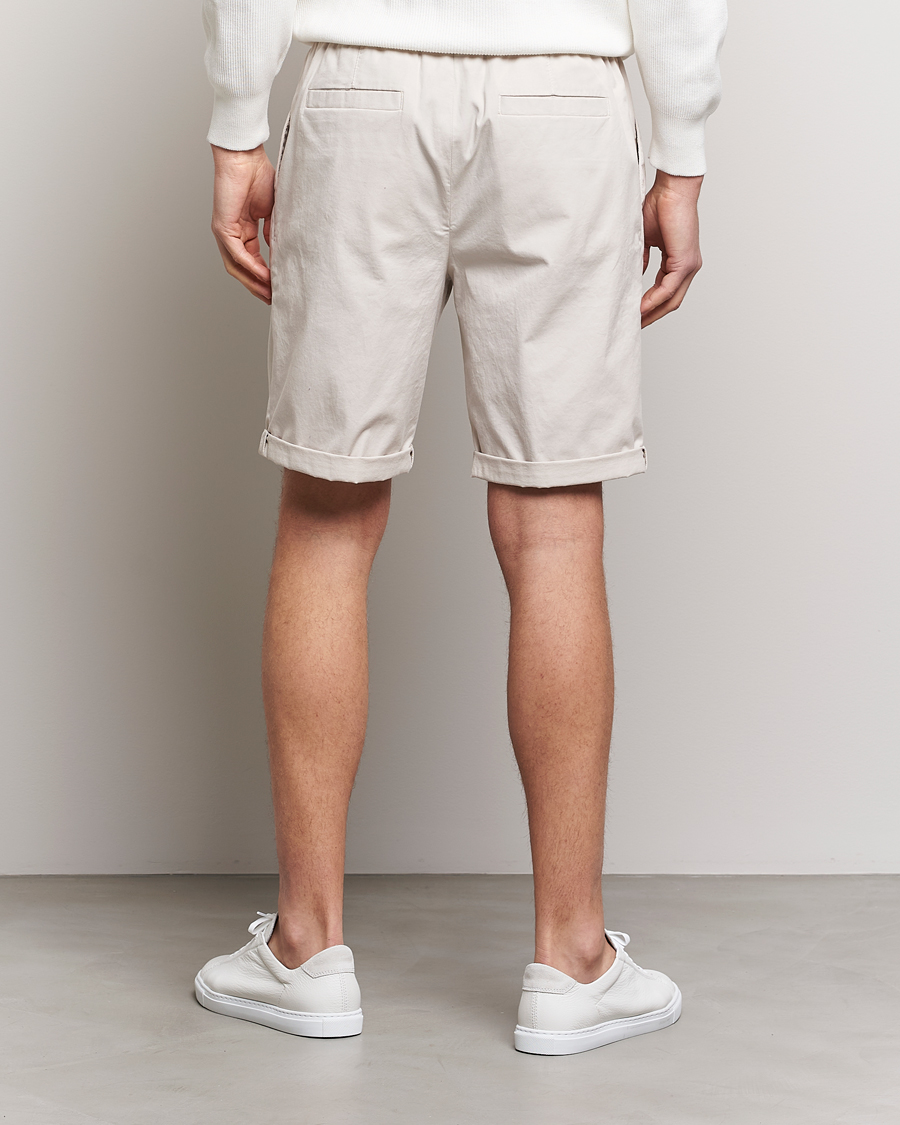Herren | Shorts | Brunello Cucinelli | Drawstring Shorts Light Beige