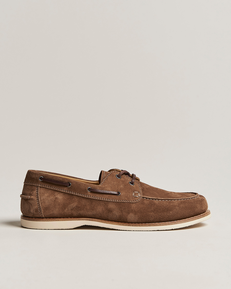 Herren | Brunello Cucinelli Boat Shoe Brown Suede | Brunello Cucinelli | Boat Shoe Brown Suede