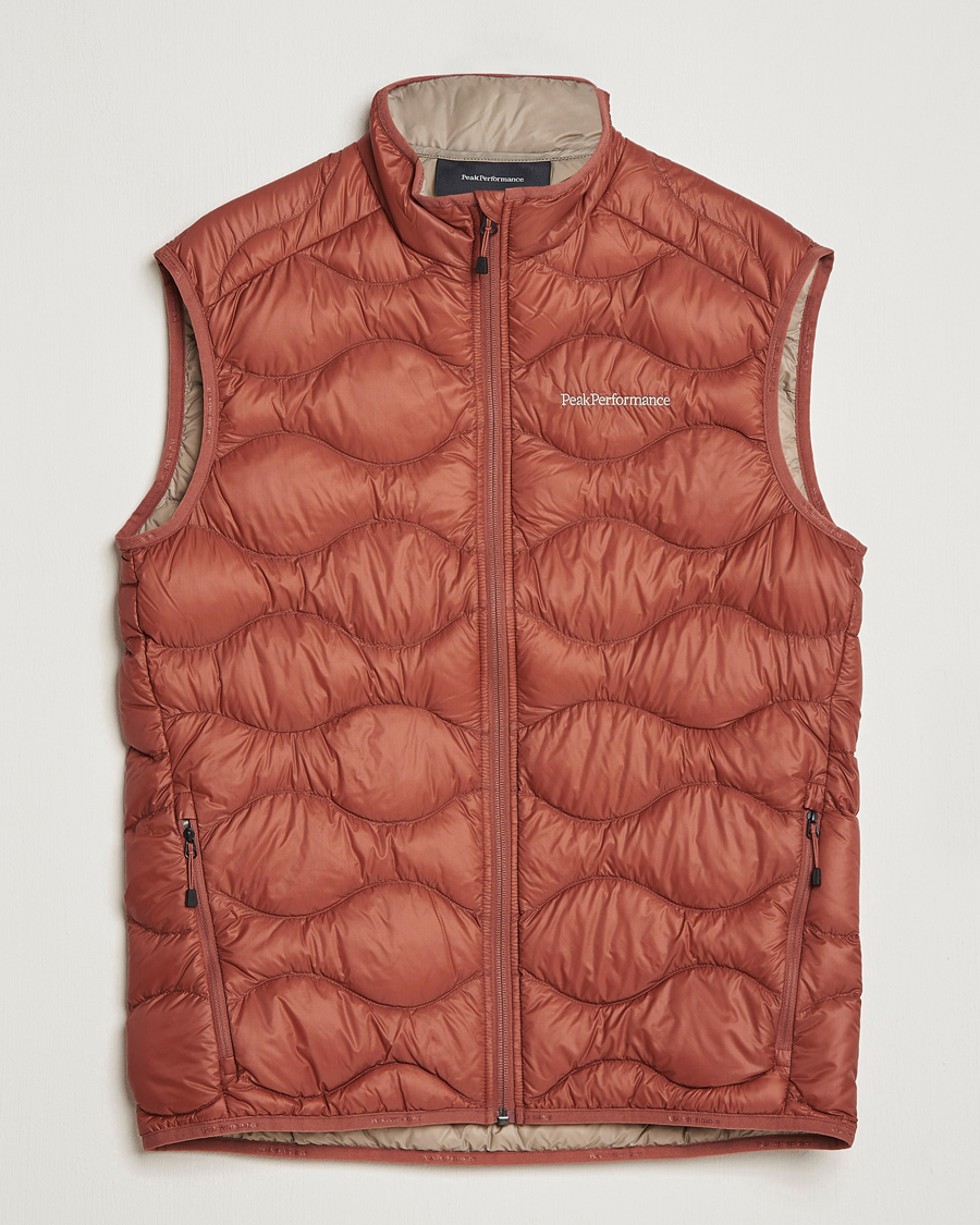 Herren | Westen | Peak Performance | Helium Down Vest Classic Clay