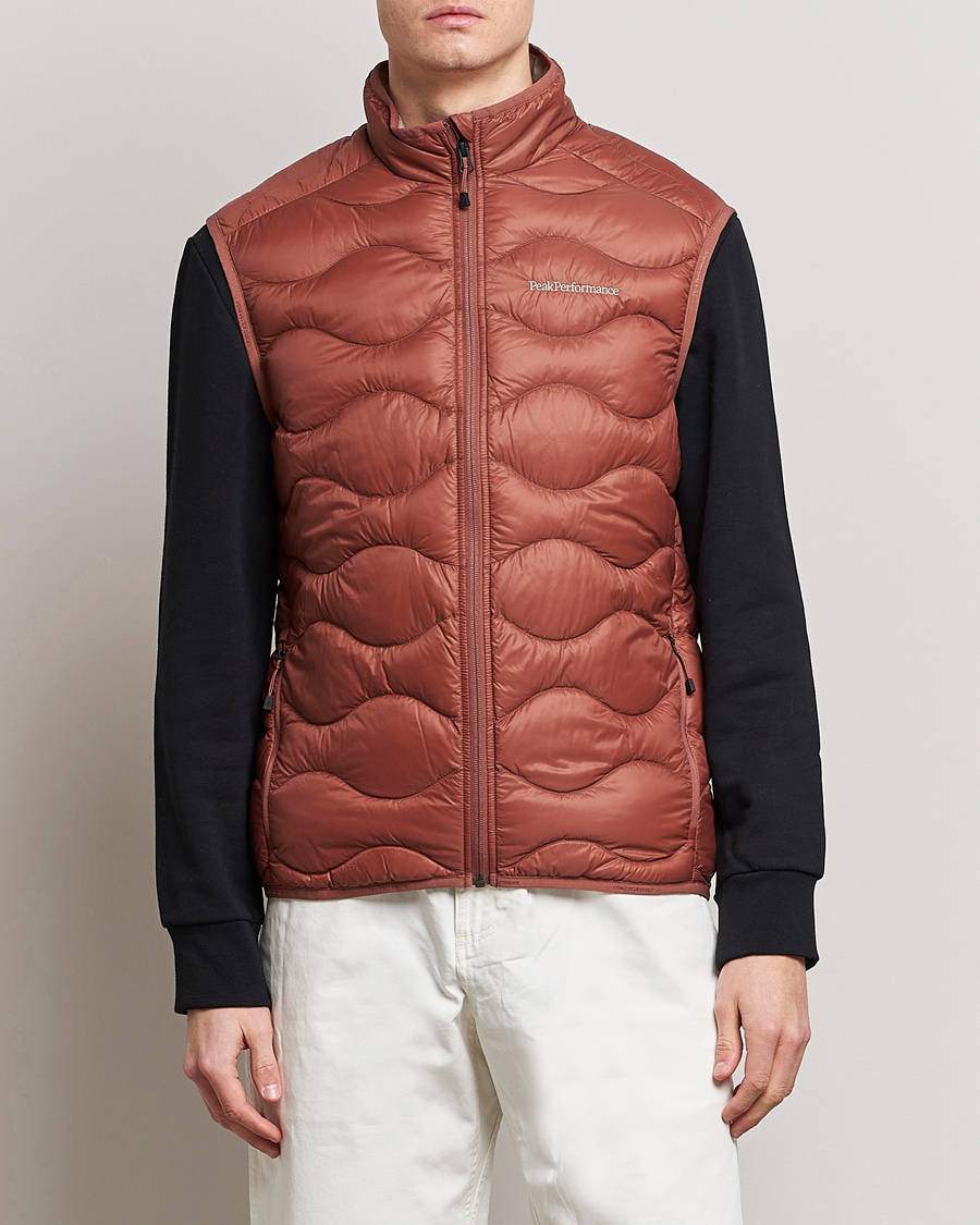 Herren | Westen | Peak Performance | Helium Down Vest Classic Clay