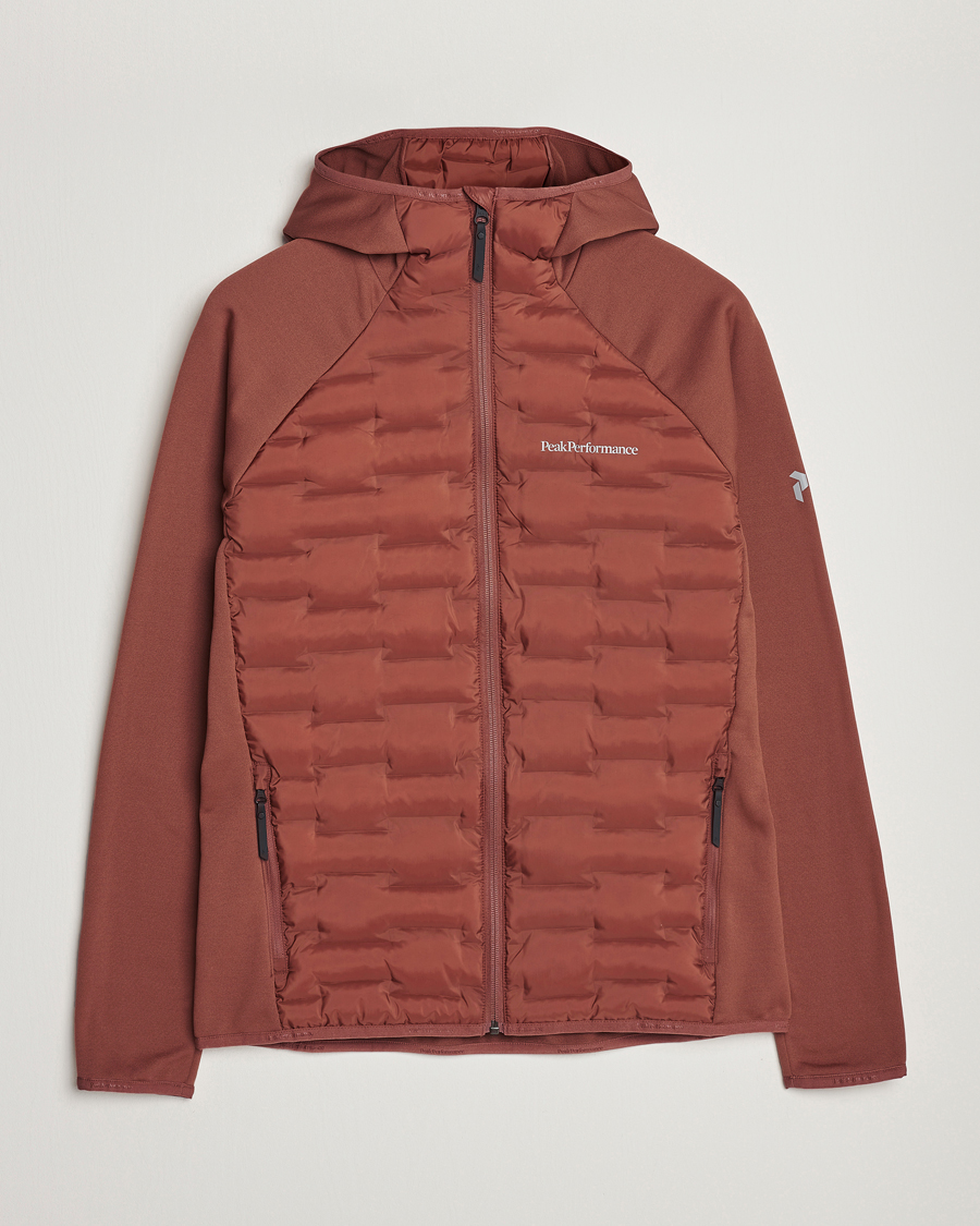 Herren | Jacken | Peak Performance | Argon Hybrid Light Hood Jacket Classic Clay