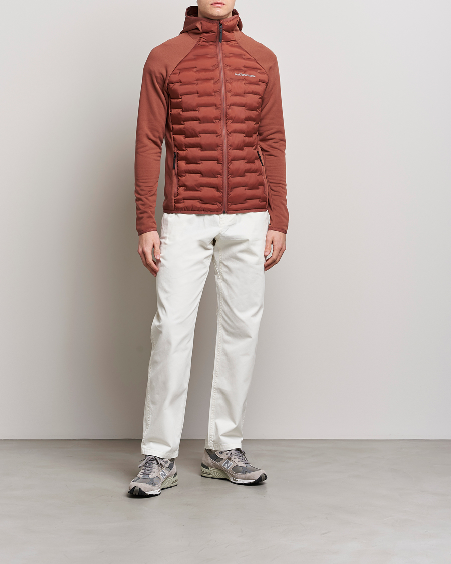 Herren | Jacken | Peak Performance | Argon Hybrid Light Hood Jacket Classic Clay