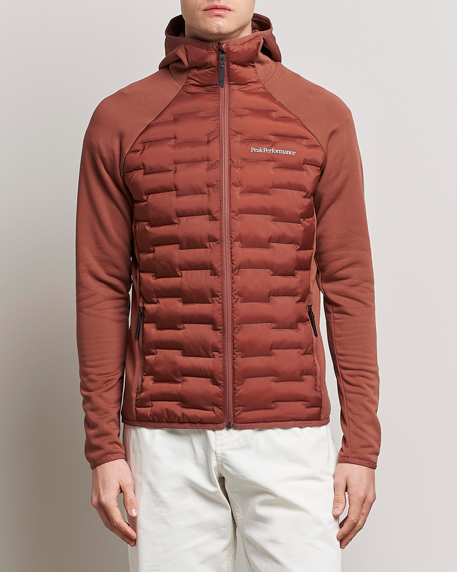 Herren | Jacken | Peak Performance | Argon Hybrid Light Hood Jacket Classic Clay