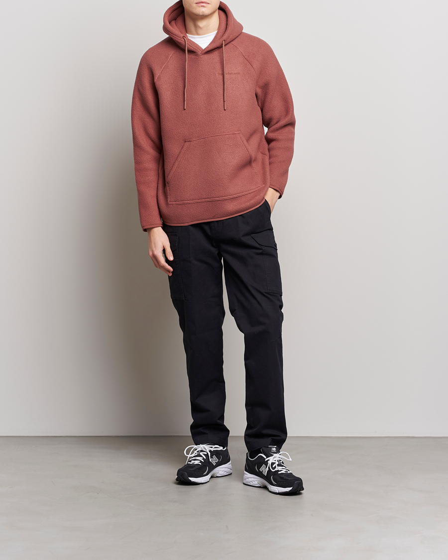 Herren | Pullover | Peak Performance | Fleece Hood Classic Clay