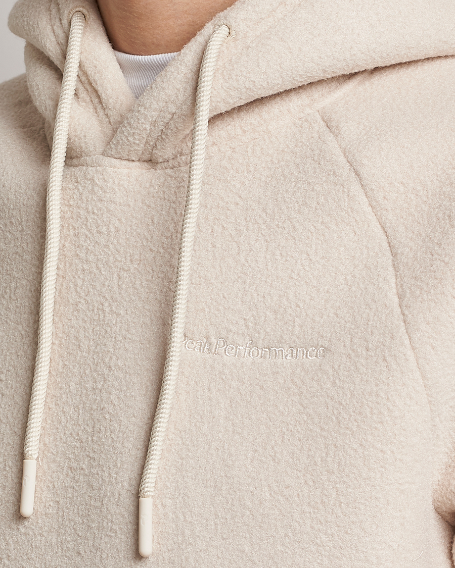 Herren | Pullover | Peak Performance | Fleece Hood Sand Fog