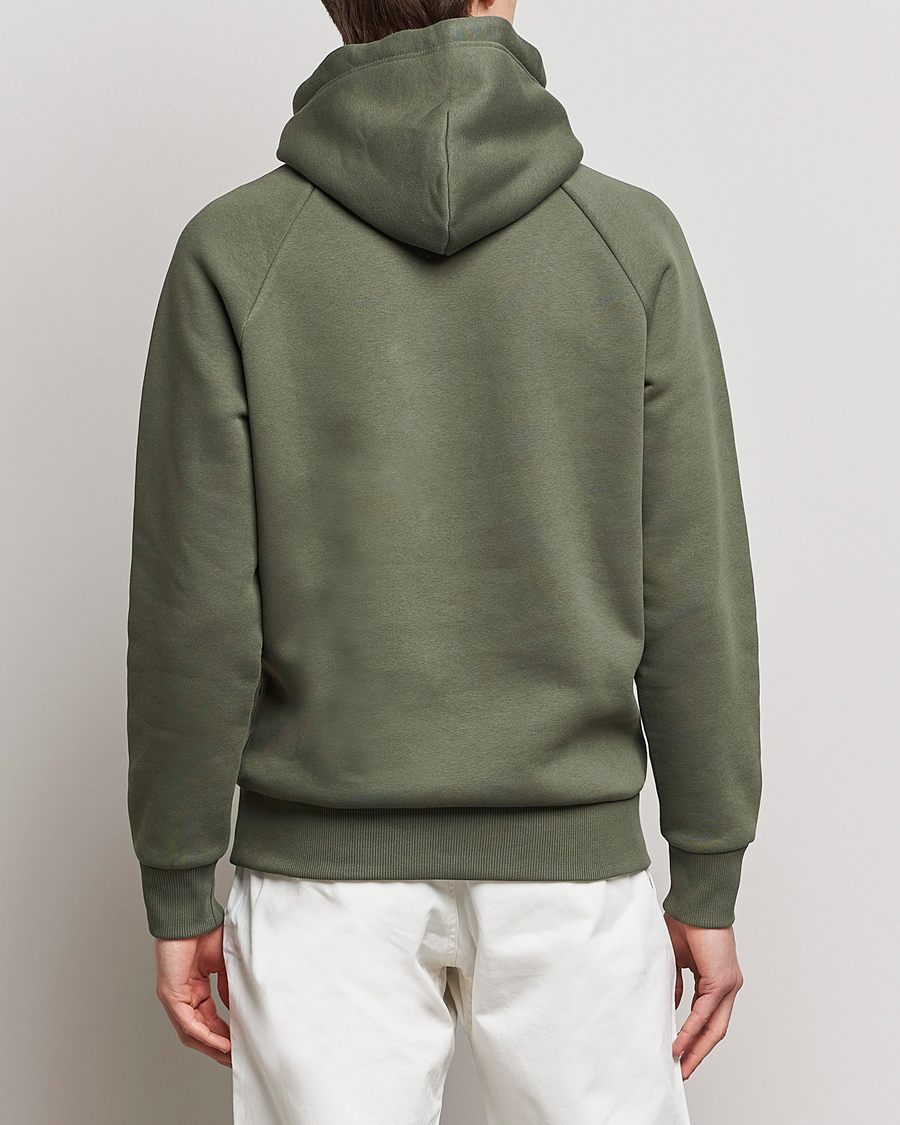 Herren | Pullover | Peak Performance | Original Small Logo Hood Pine Needel