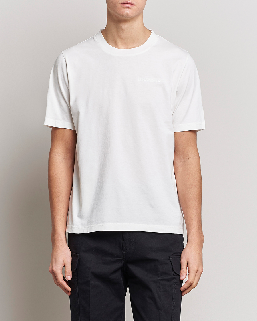 Herren | T-Shirts | Peak Performance | Original Logo Crew Neck T-Shirt Off White