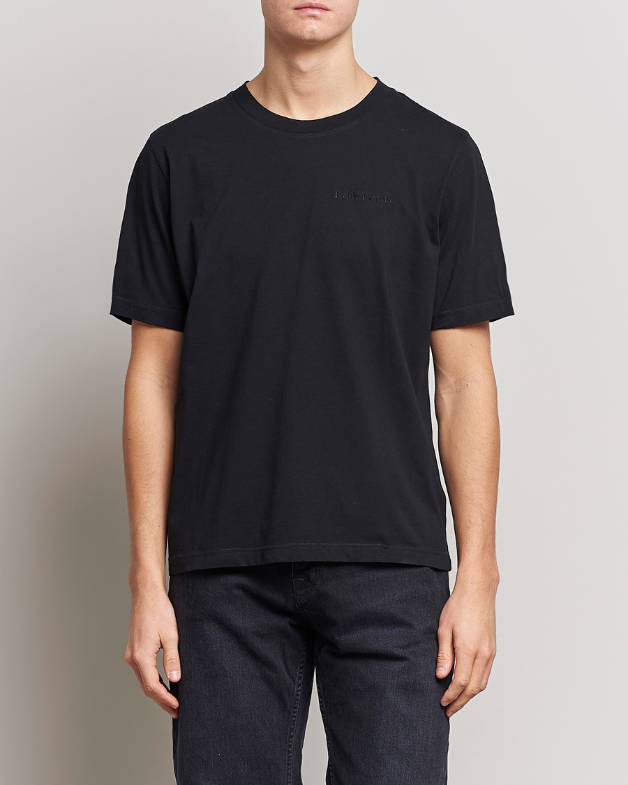 Herren | T-Shirts | Peak Performance | Original Logo Crew Neck T-Shirt Black