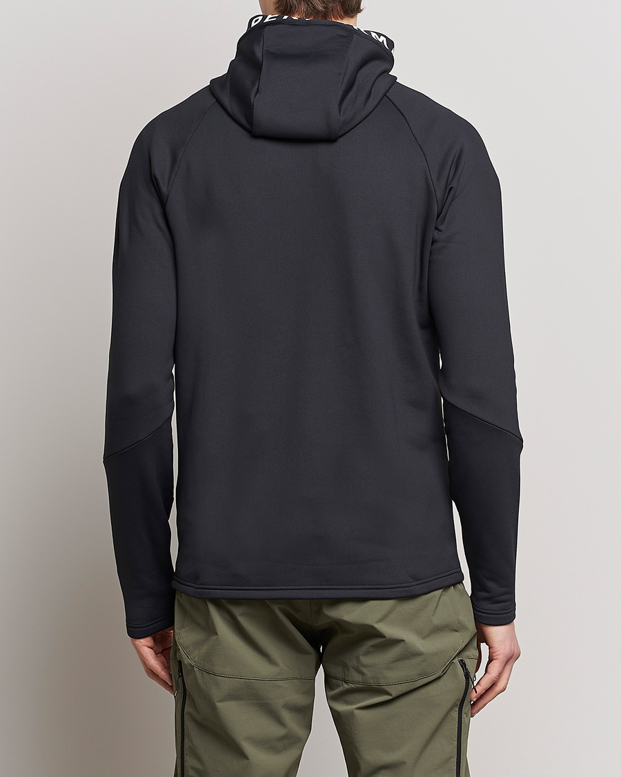 Herren | Pullover | Peak Performance | Rider Zip Hood Fleece Black