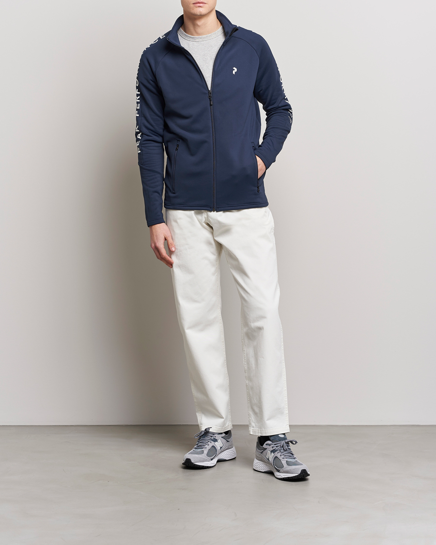Herren | Pullover | Peak Performance | Rider Zip Zip Jacket Blue Shadow