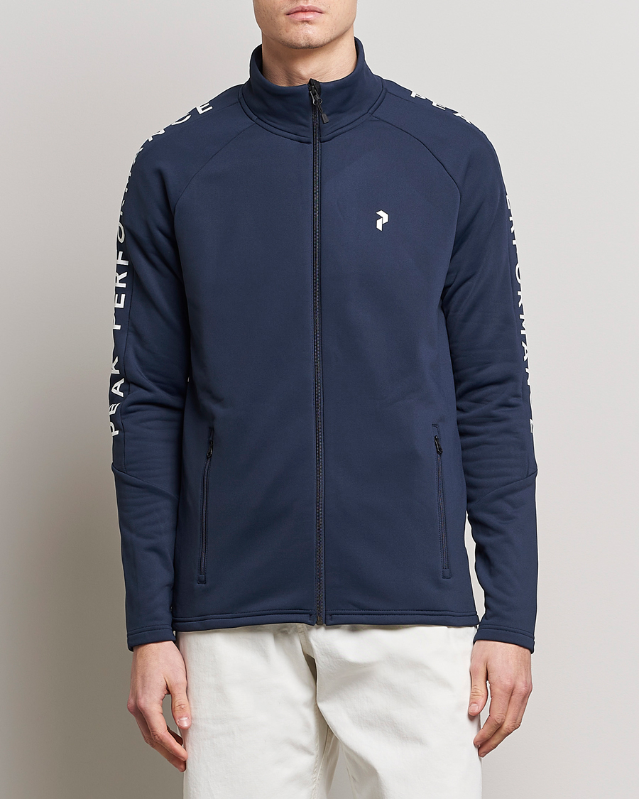 Herren | Pullover | Peak Performance | Rider Zip Zip Jacket Blue Shadow