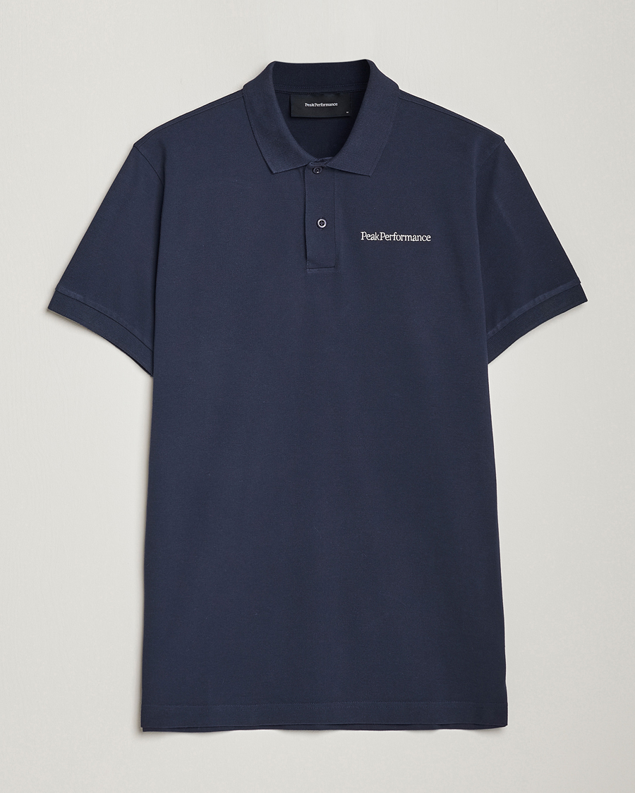 Herren | Poloshirts | Peak Performance | Original Polo Blue Shadow