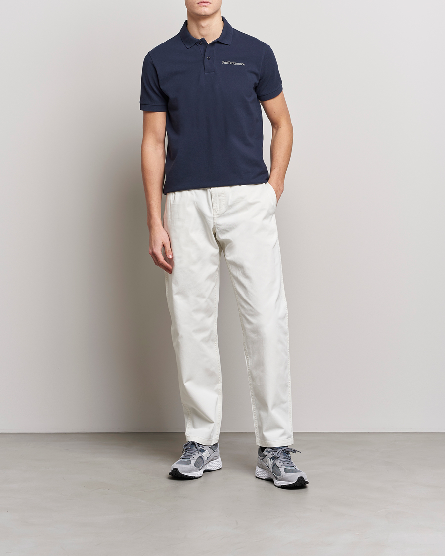 Herren | Poloshirts | Peak Performance | Original Polo Blue Shadow