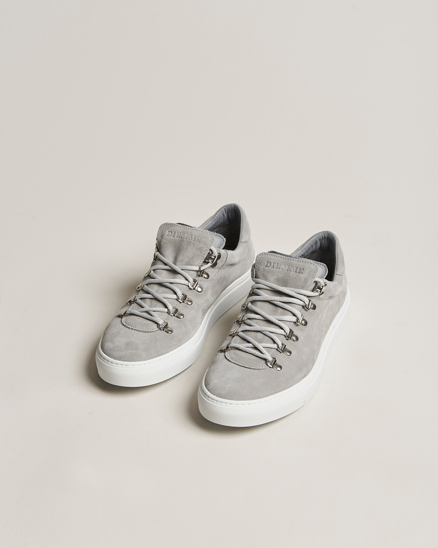 Herren | Diemme Marostica Low Sneaker Grey Suede | Diemme | Marostica Low Sneaker Grey Suede