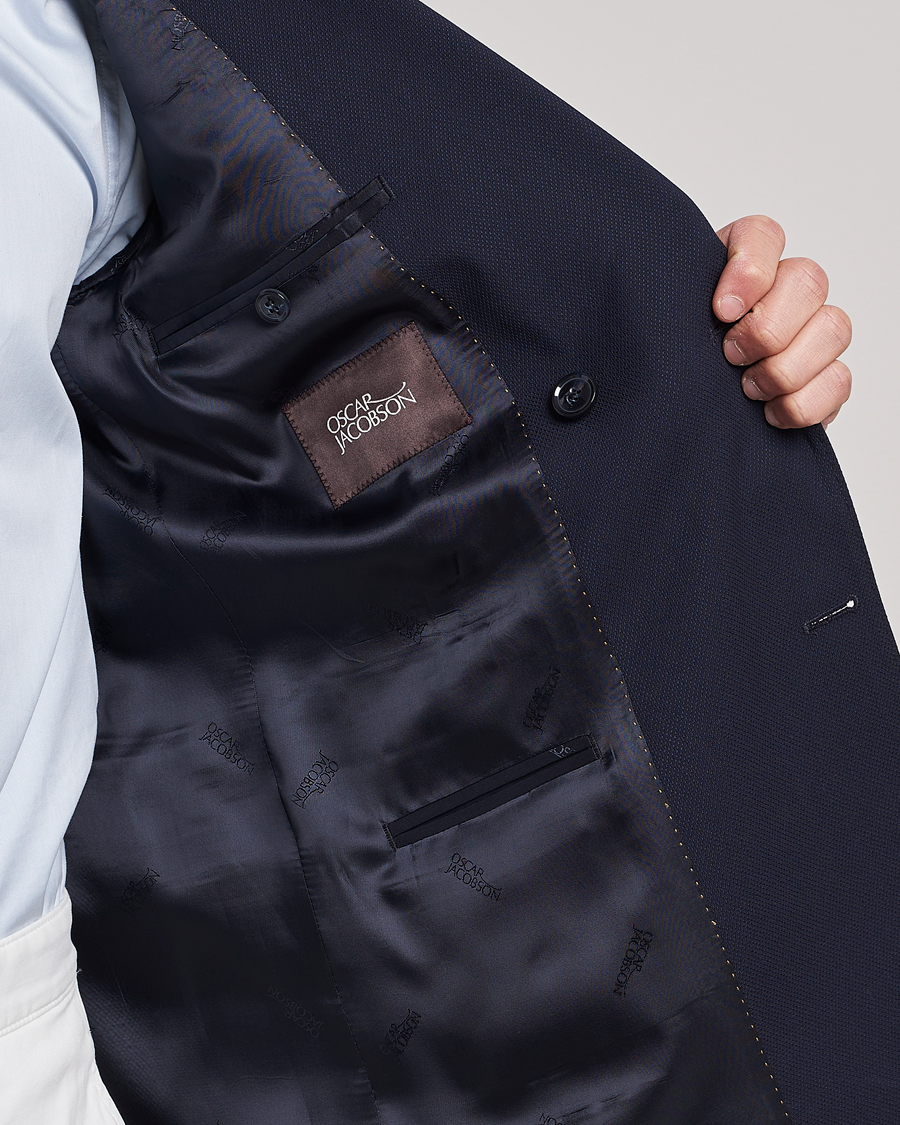 Herren | Sakkos | Oscar Jacobson | Farris Double Breasted Club Blazer Navy