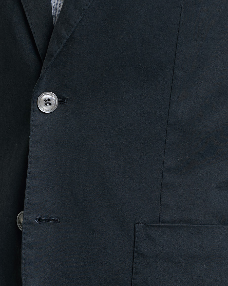 Herren | Sakkos | Oscar Jacobson | Egel Cotton Blazer Navy