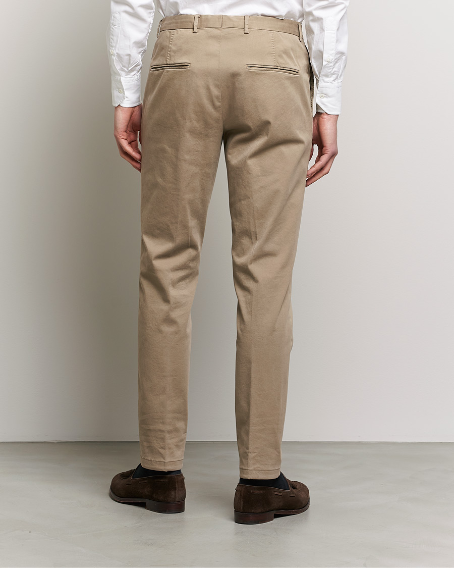 Herren | Hosen | Oscar Jacobson | Denz Casual Cotton Trousers Beige