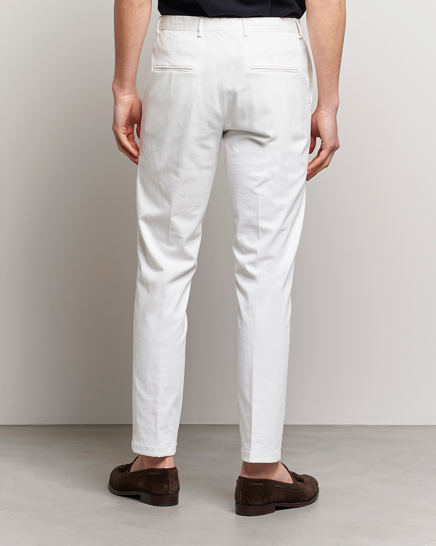 Herren | Hosen | Oscar Jacobson | Denz Casual Cotton Trousers White