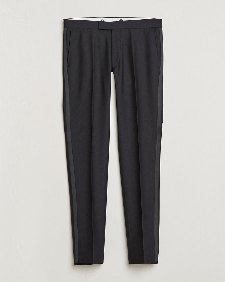 Herren | Hosen | Oscar Jacobson | Denz Tuxedo Trousers Black