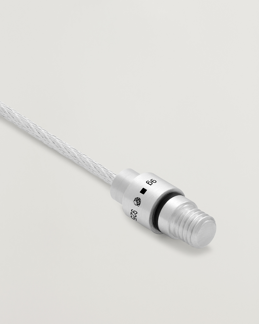 Herren | LE GRAMME Triptych Cable Bracelet Brushed Sterling Silver 9g | LE GRAMME | Triptych Cable Bracelet Brushed Sterling Silver 9g