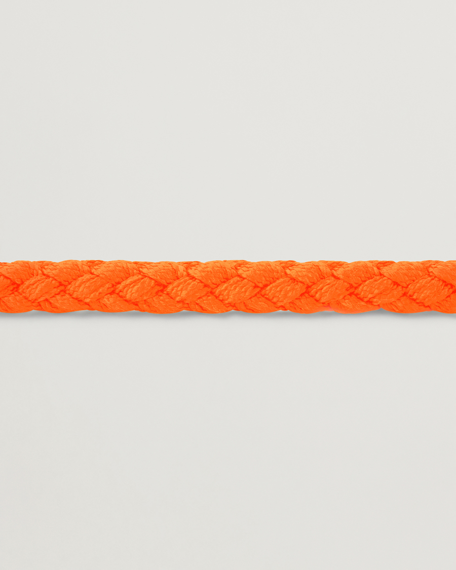 Herren | Schmuck | LE GRAMME | X Orlebar Brown Nato Bracelet Orange/Sterling Silver