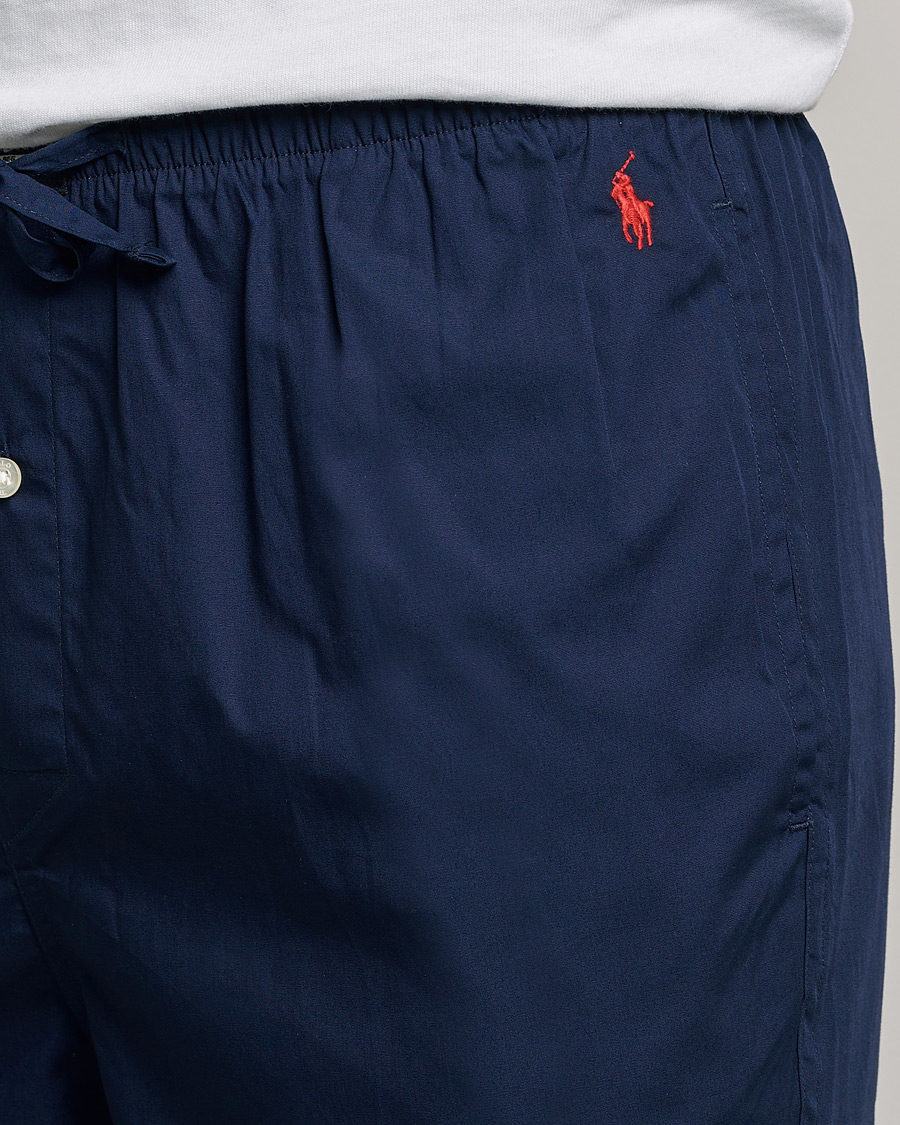 Herren | Schlafanzüge & Bademäntel | Polo Ralph Lauren | Cotton Short Pyjama Set Solid Navy