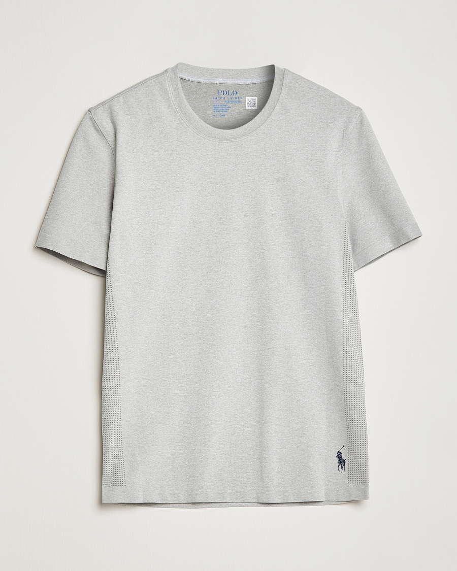 Herren | T-Shirts | Polo Ralph Lauren | Active Crew Neck Tee Light Sport Heather