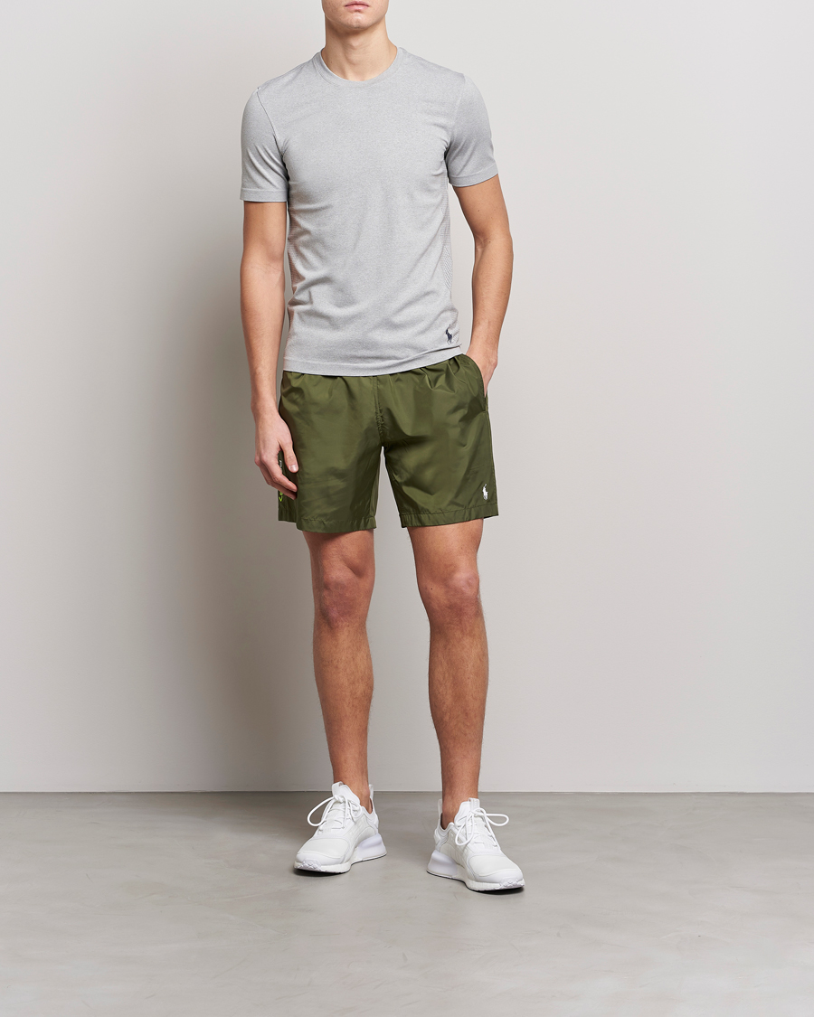 Herren | T-Shirts | Polo Ralph Lauren | Active Crew Neck Tee Light Sport Heather