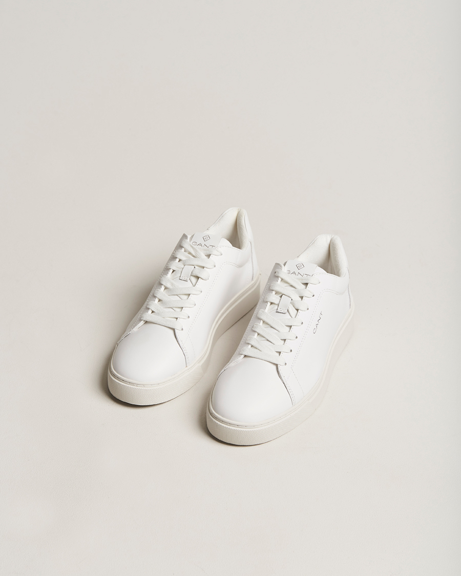Herren | GANT Mc Julien Leather Sneaker White | GANT | Mc Julien Leather Sneaker White