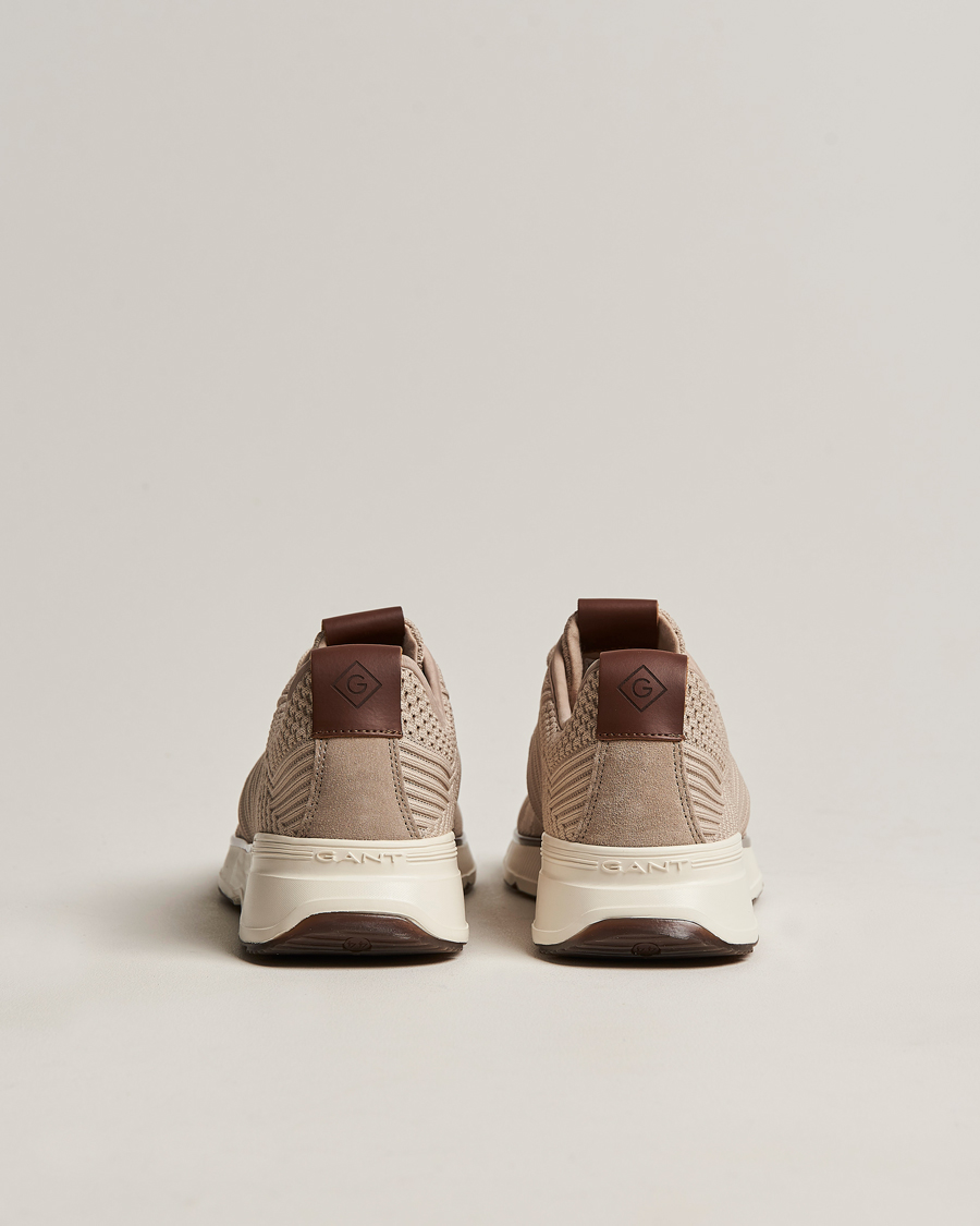 Herren | GANT Beeker Mesh Sneaker Taupe | GANT | Beeker Mesh Sneaker Taupe