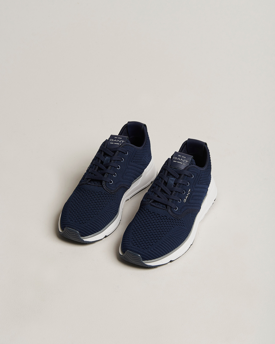 Herren | GANT Beeker Mesh Sneaker Marine | GANT | Beeker Mesh Sneaker Marine