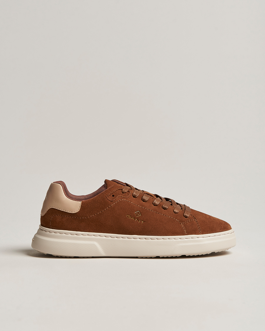 Herren | GANT Joree Lightweight Suede Sneaker Cognac | GANT | Joree Lightweight Suede Sneaker Cognac