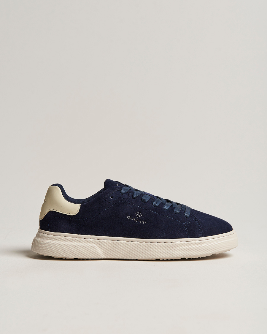 Herren | GANT Joree Lightweight Suede Sneaker Marine | GANT | Joree Lightweight Suede Sneaker Marine