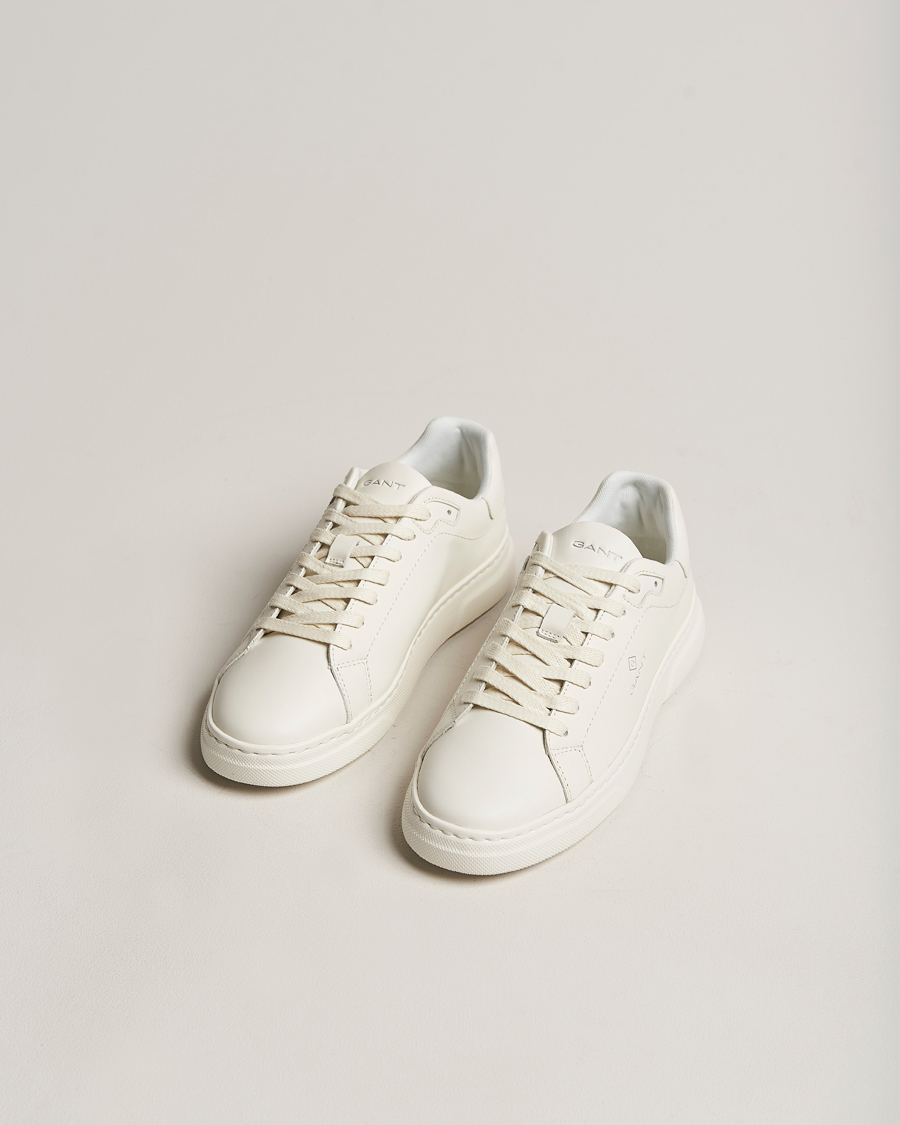 Herren | GANT Joree Lightweight Leather Sneaker White | GANT | Joree Lightweight Leather Sneaker White