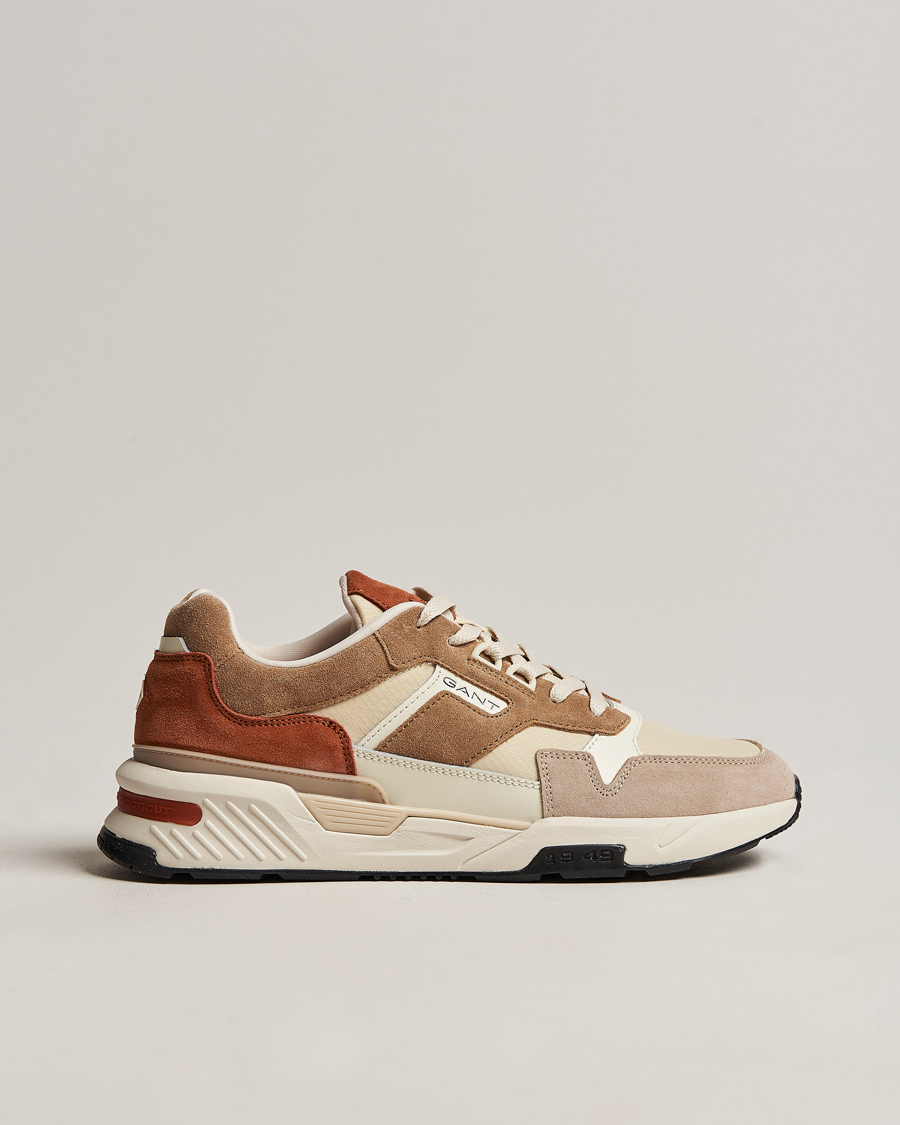 Herren | GANT Carst Running Sneaker Beige/Earth | GANT | Carst Running Sneaker Beige/Earth