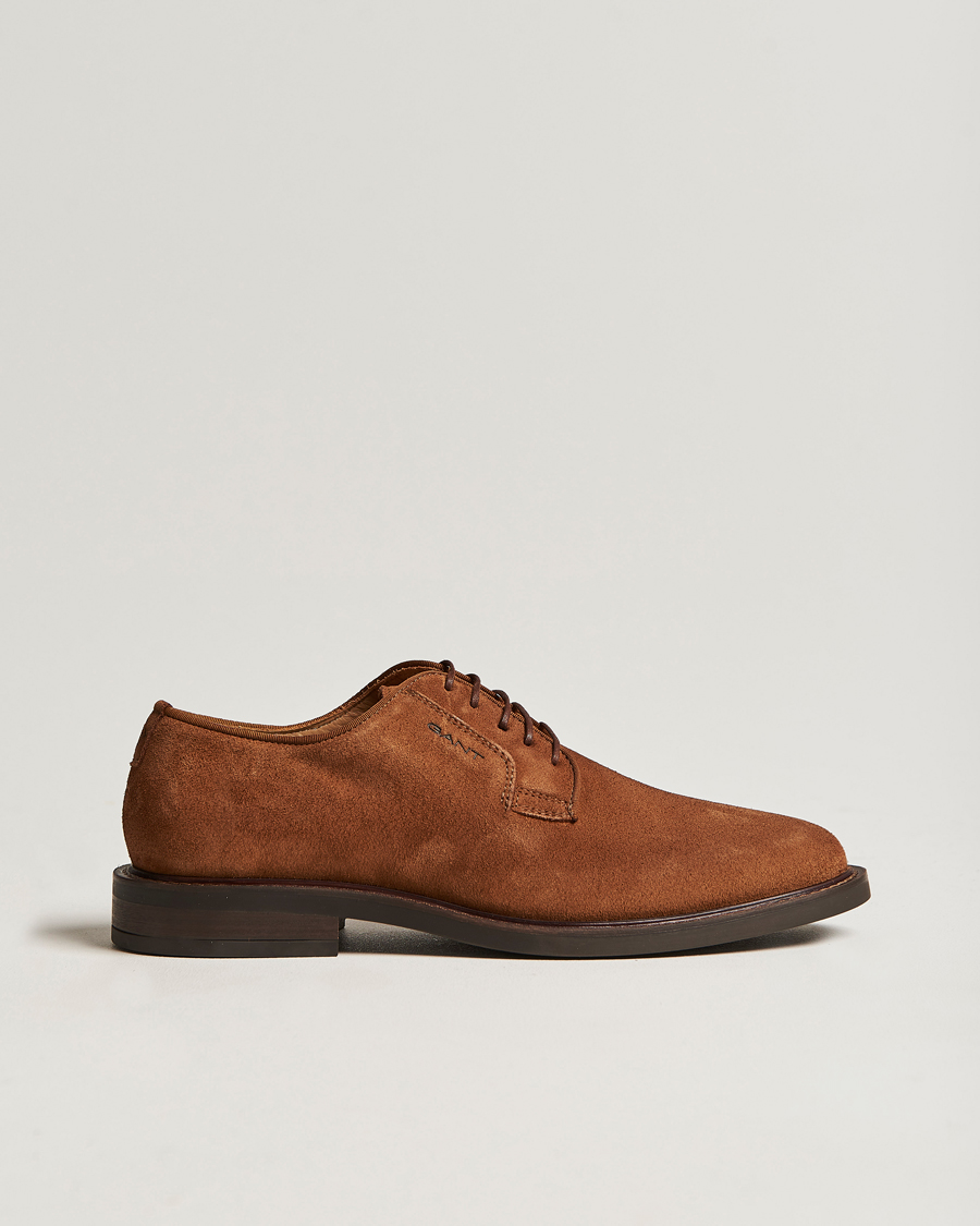 Herren | GANT St Akron Suede Derby Cognac | GANT | St Akron Suede Derby Cognac