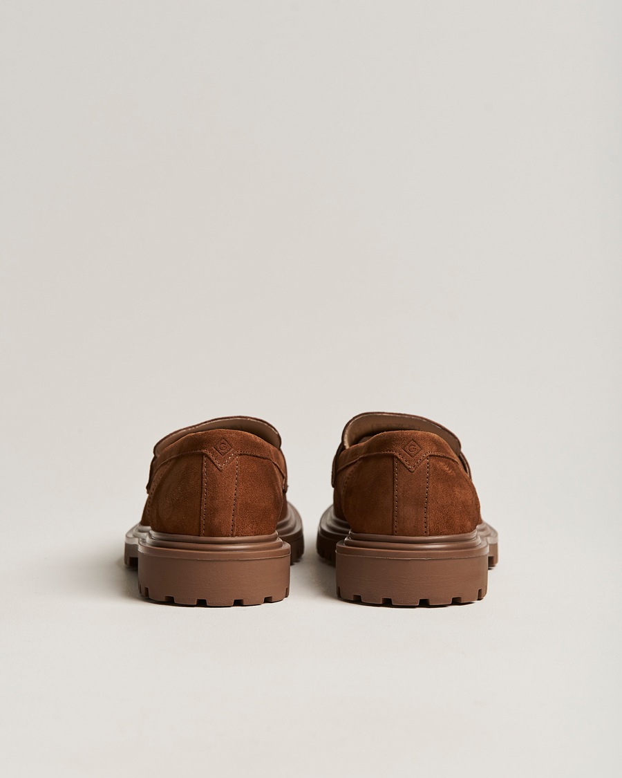 Herren | GANT Jackmote Suede Loafer Cognac | GANT | Jackmote Suede Loafer Cognac