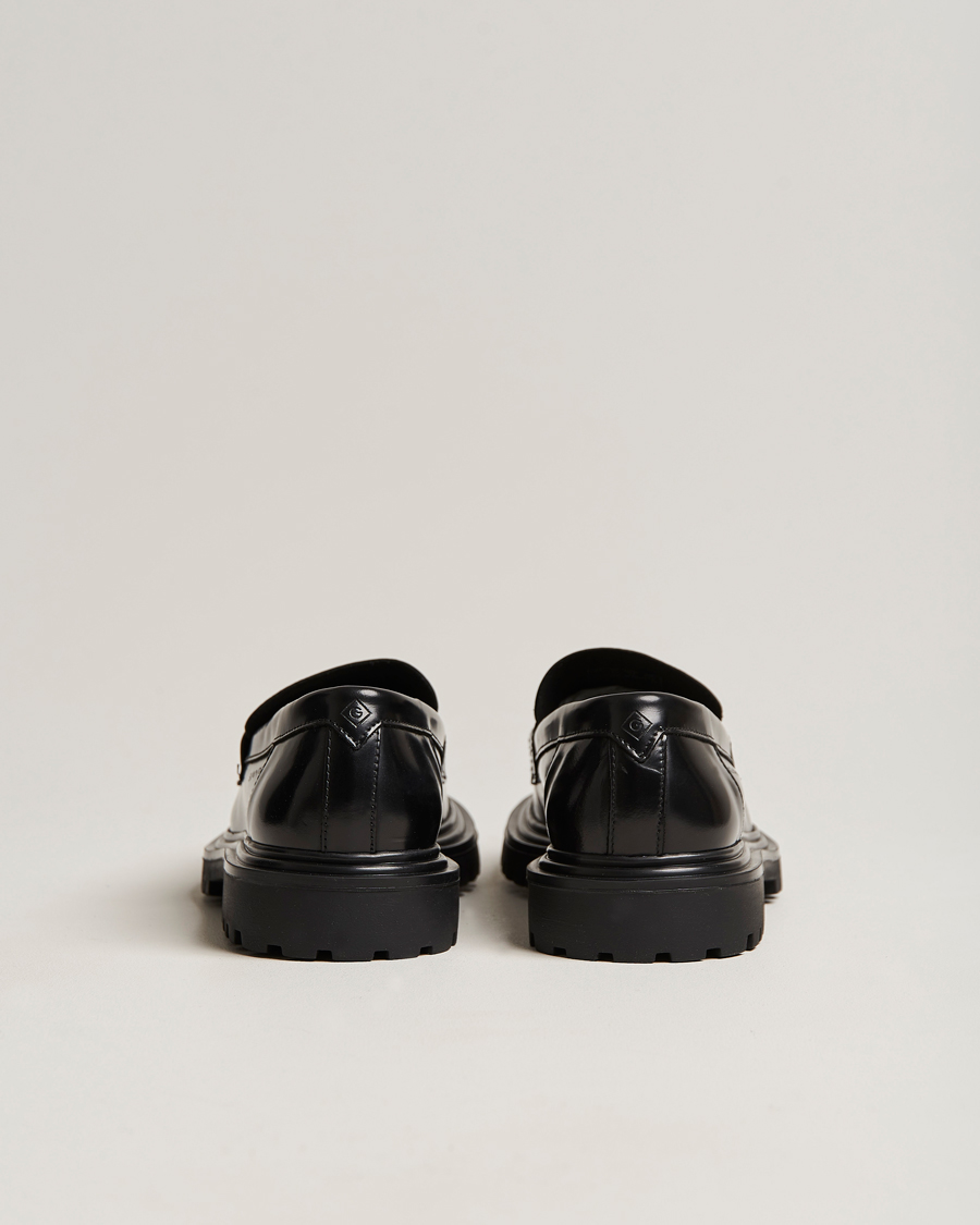 Herren | GANT Jackmote Leather Loafer Black | GANT | Jackmote Leather Loafer Black
