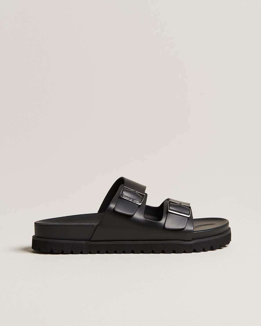 Herren | GANT Primapal Leather Sandal Black | GANT | Primapal Leather Sandal Black